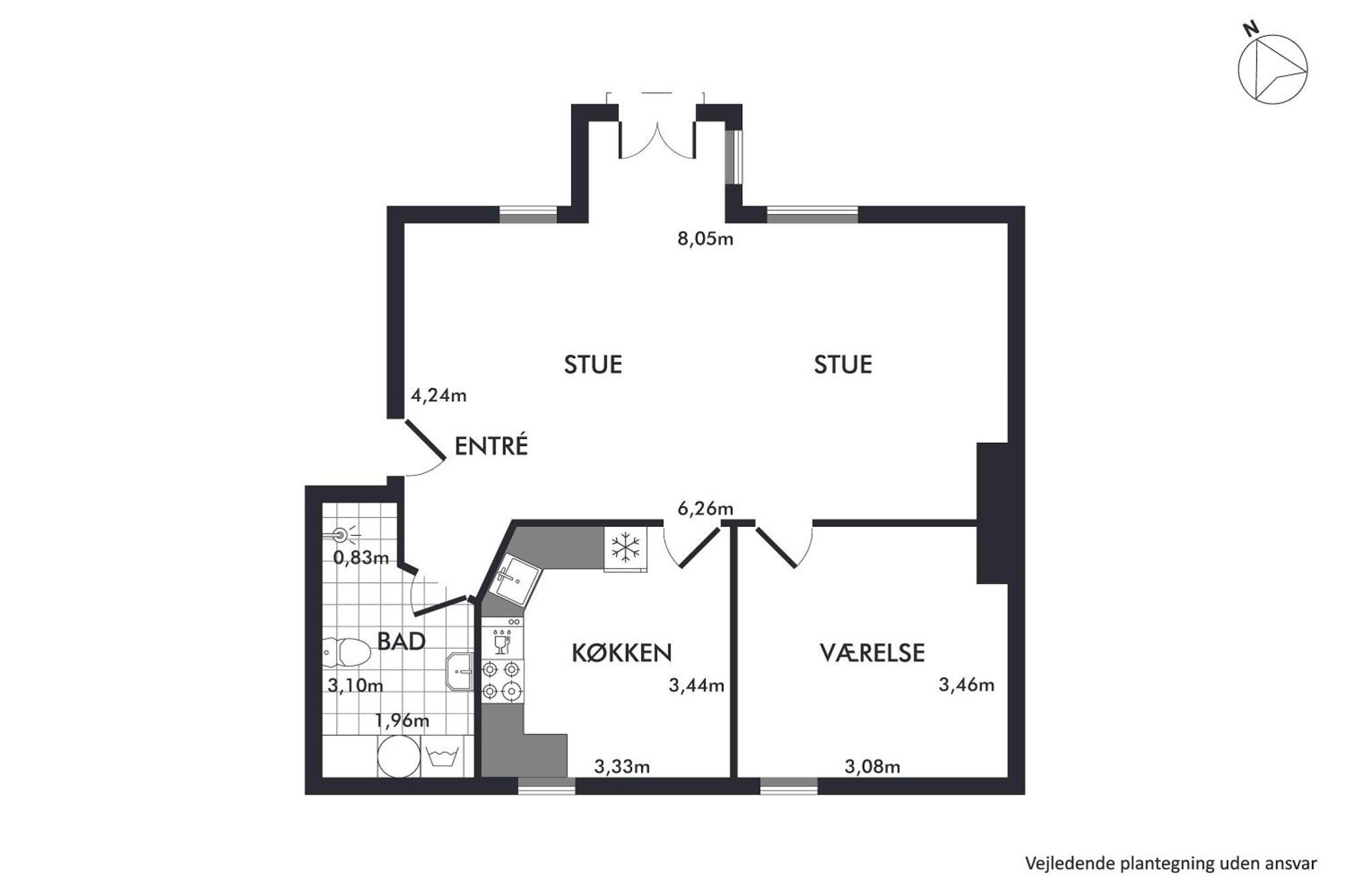Location - By Tivoli Nyhavn & Metro Appartamento